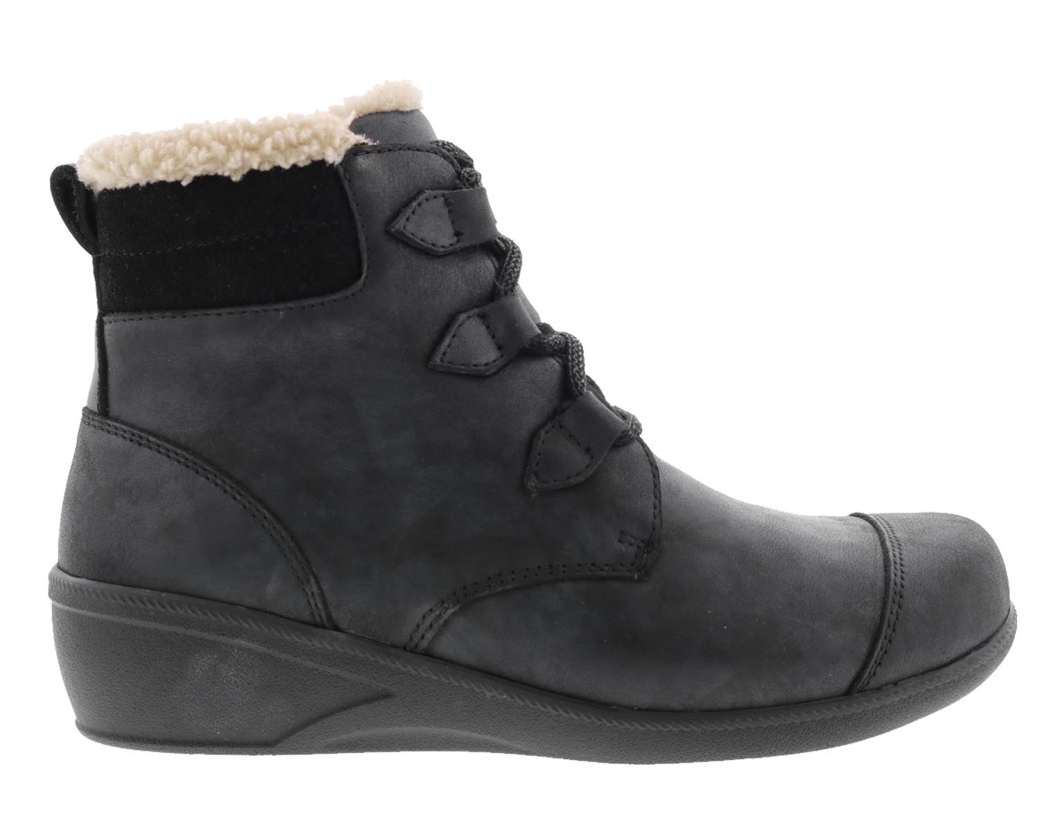 DREW SHOES | JOSIE-Black Leather