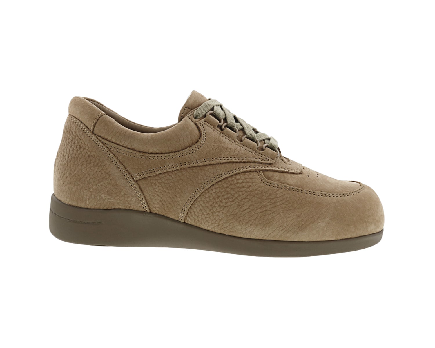 DREW SHOES | BLAZER-Taupe Nubuck Leather