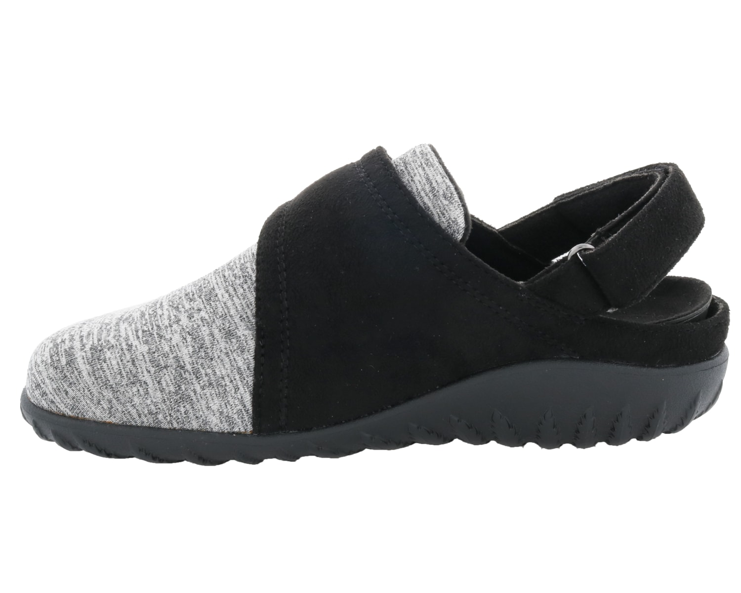 DREW SHOES | BREEZY-Black Microsuede/Stretch