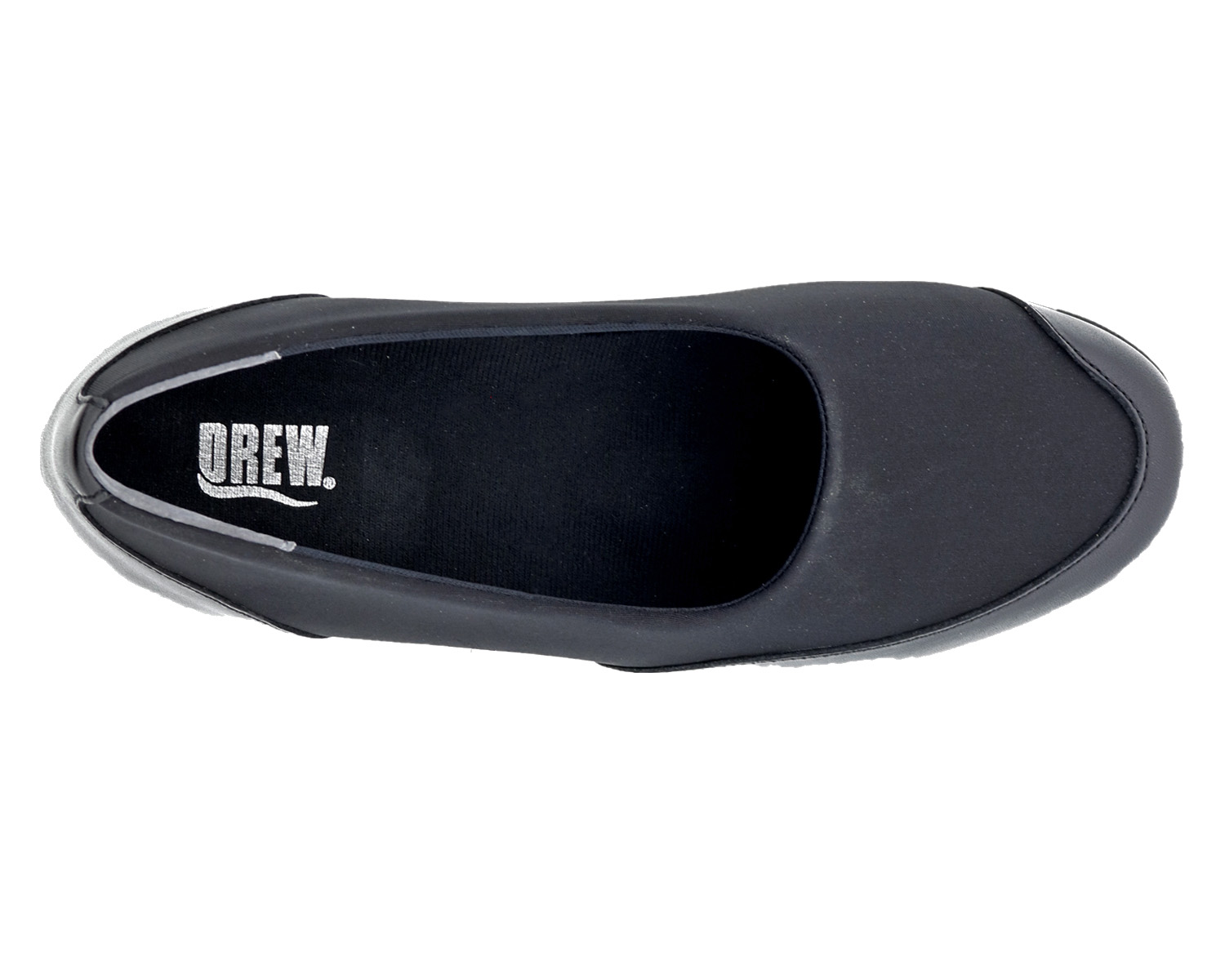 DREW SHOES | LONDON II-Black Leather/Stretch