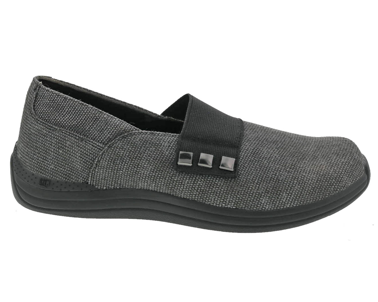 DREW SHOES | POSY-Black Canvas/Stretch