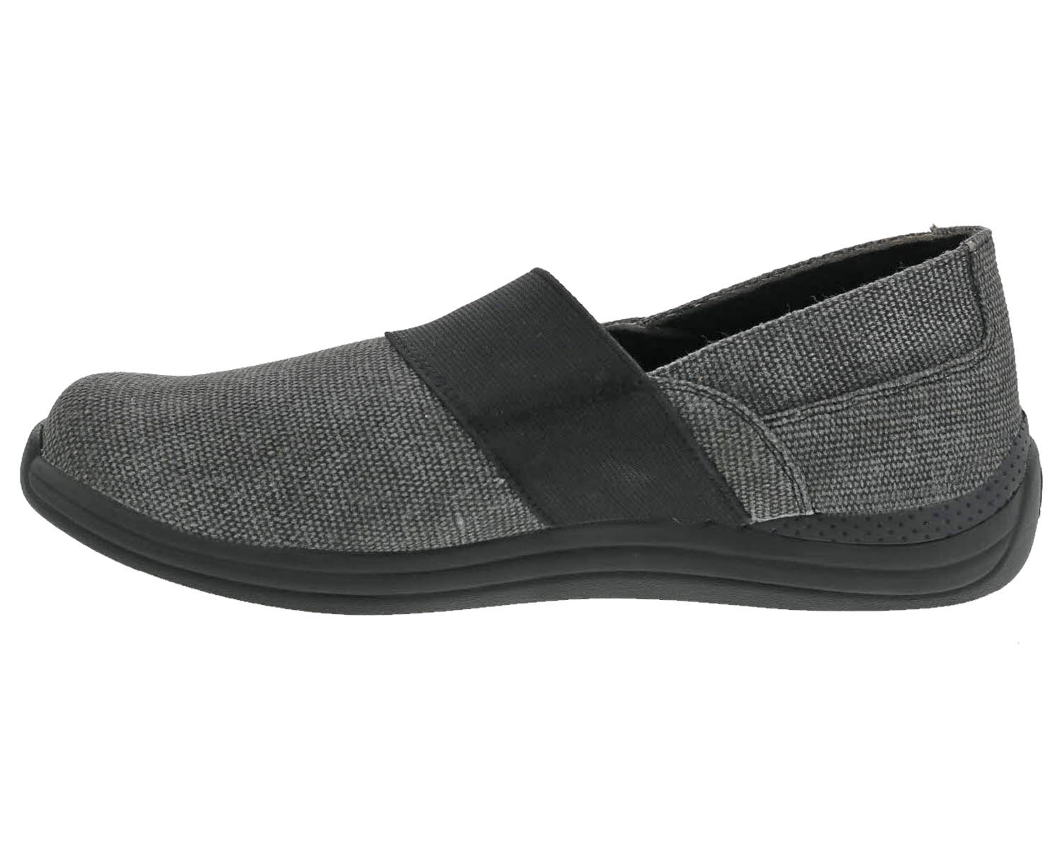 DREW SHOES | POSY-Black Canvas/Stretch