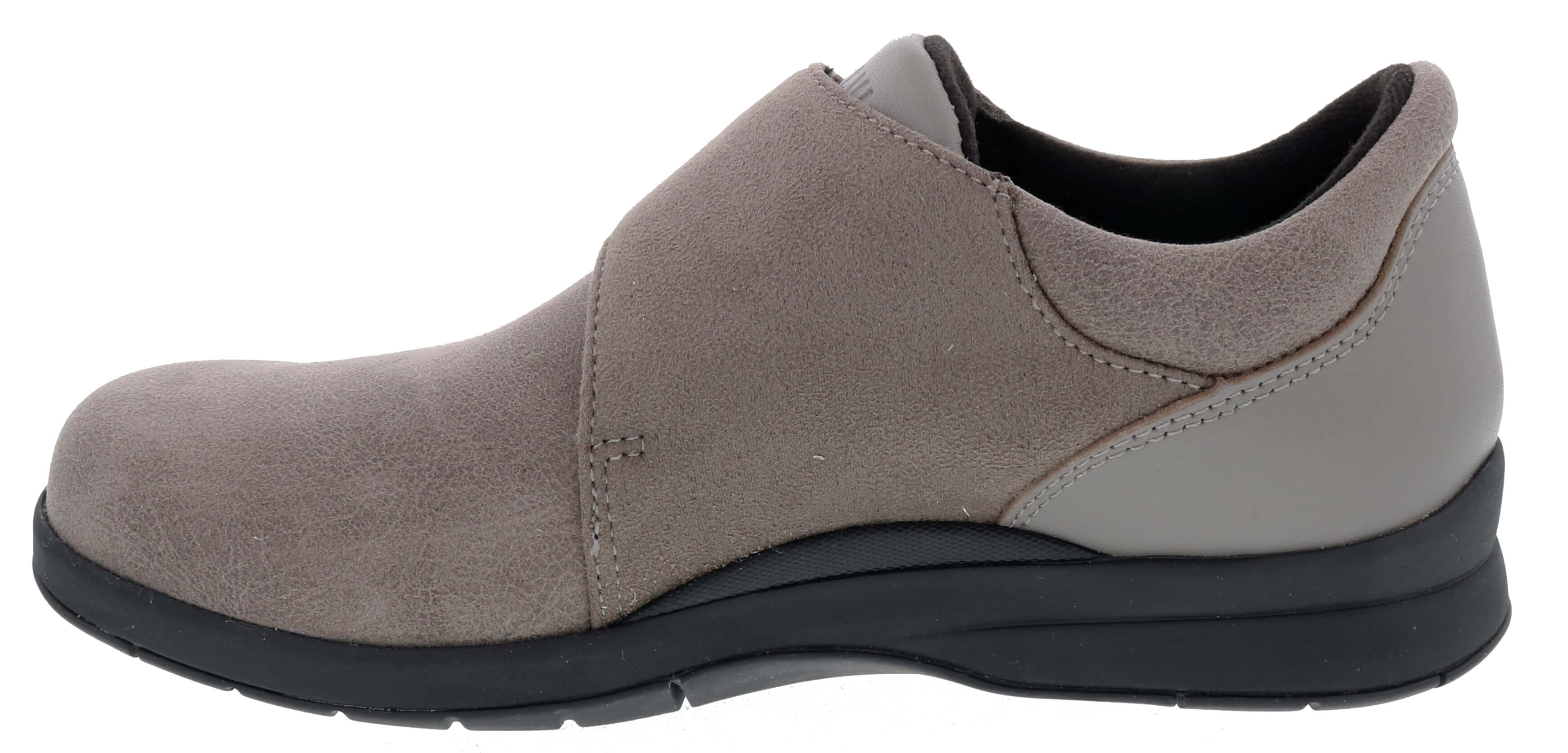 DREW SHOES | MOONWALK-Grey Stretch Leather