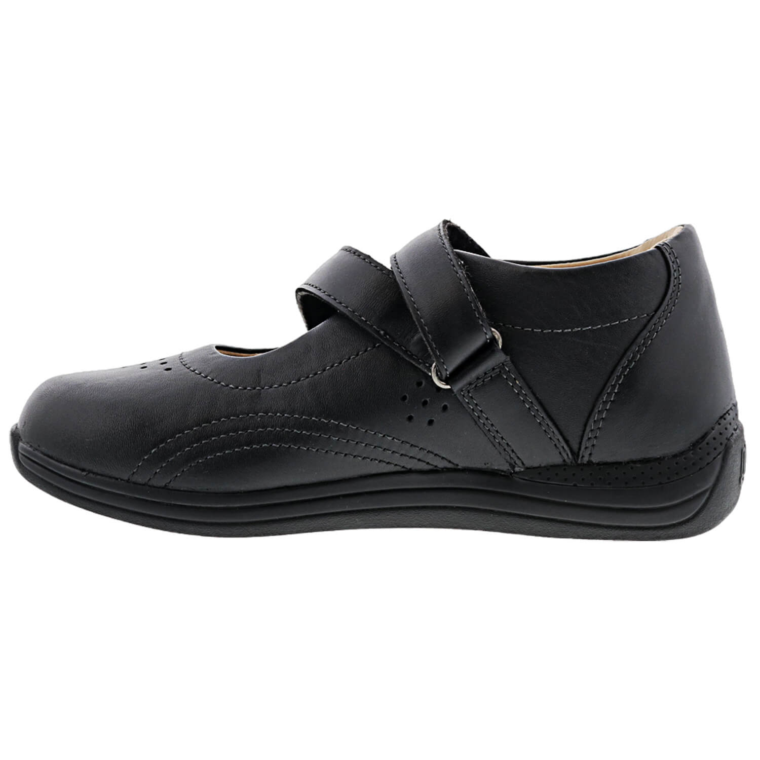 DREW SHOES | ORCHID-Black Leather