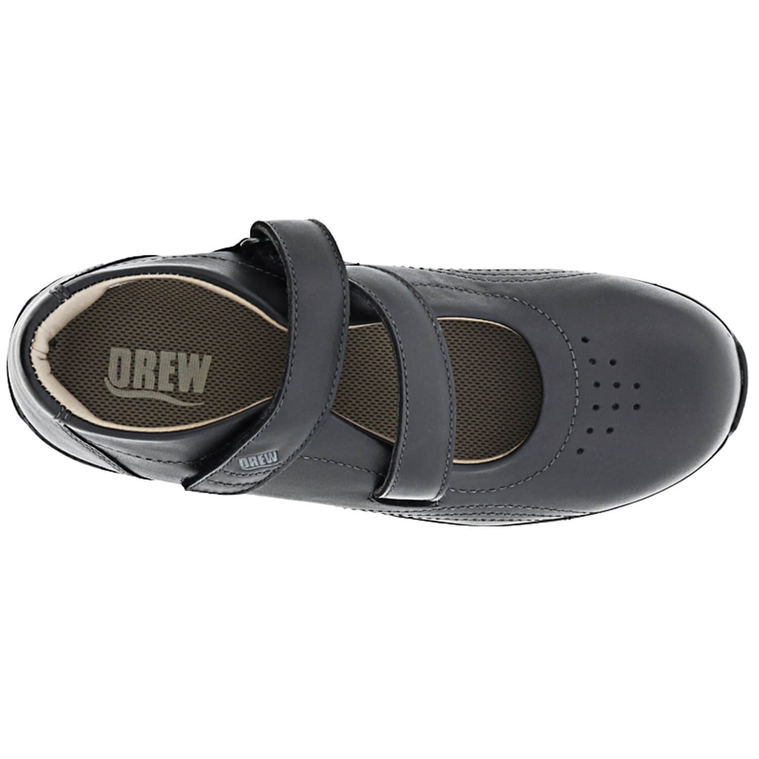 DREW SHOES | ORCHID-Black Leather