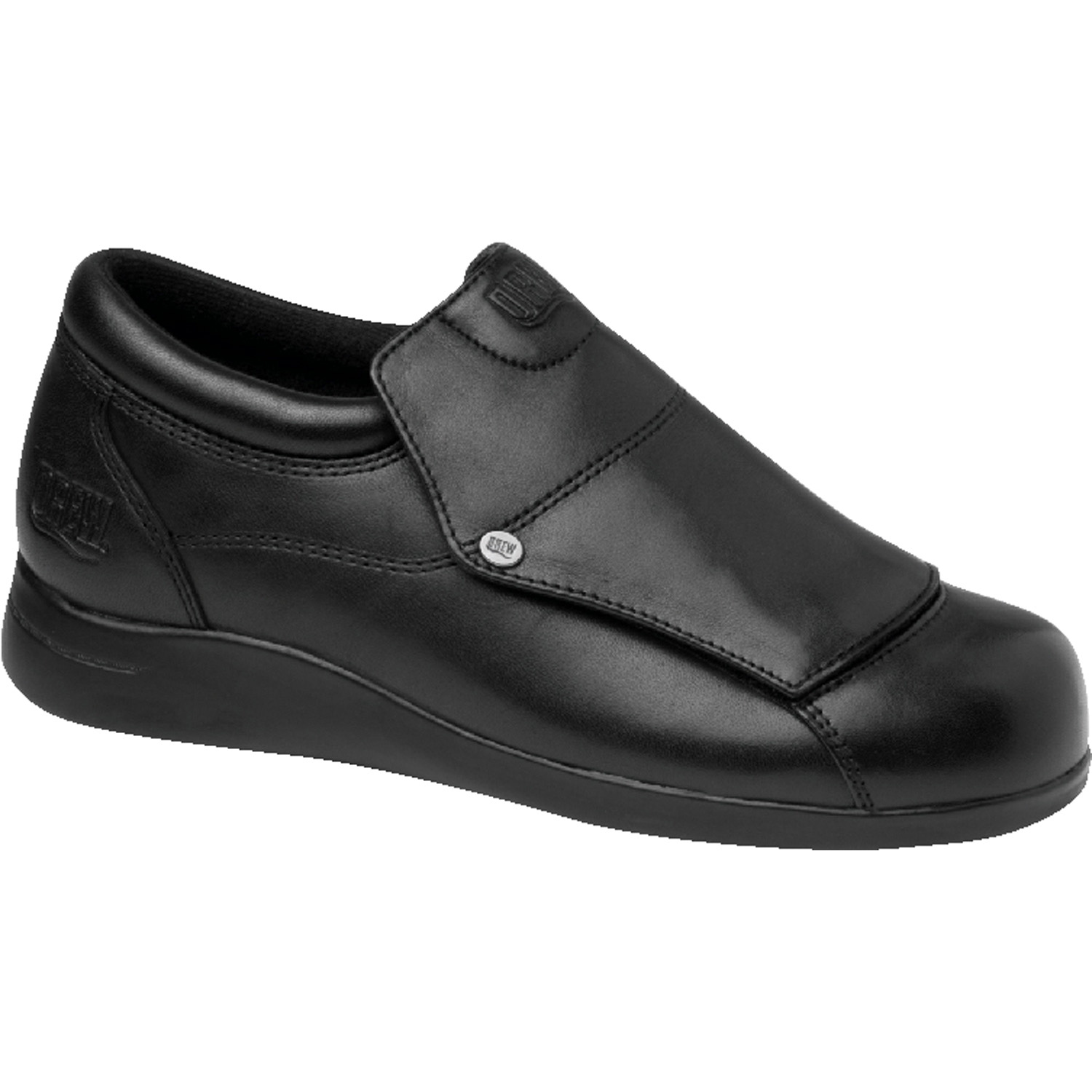 DREW SHOES | VICTORIA-Black Leather - Click Image to Close