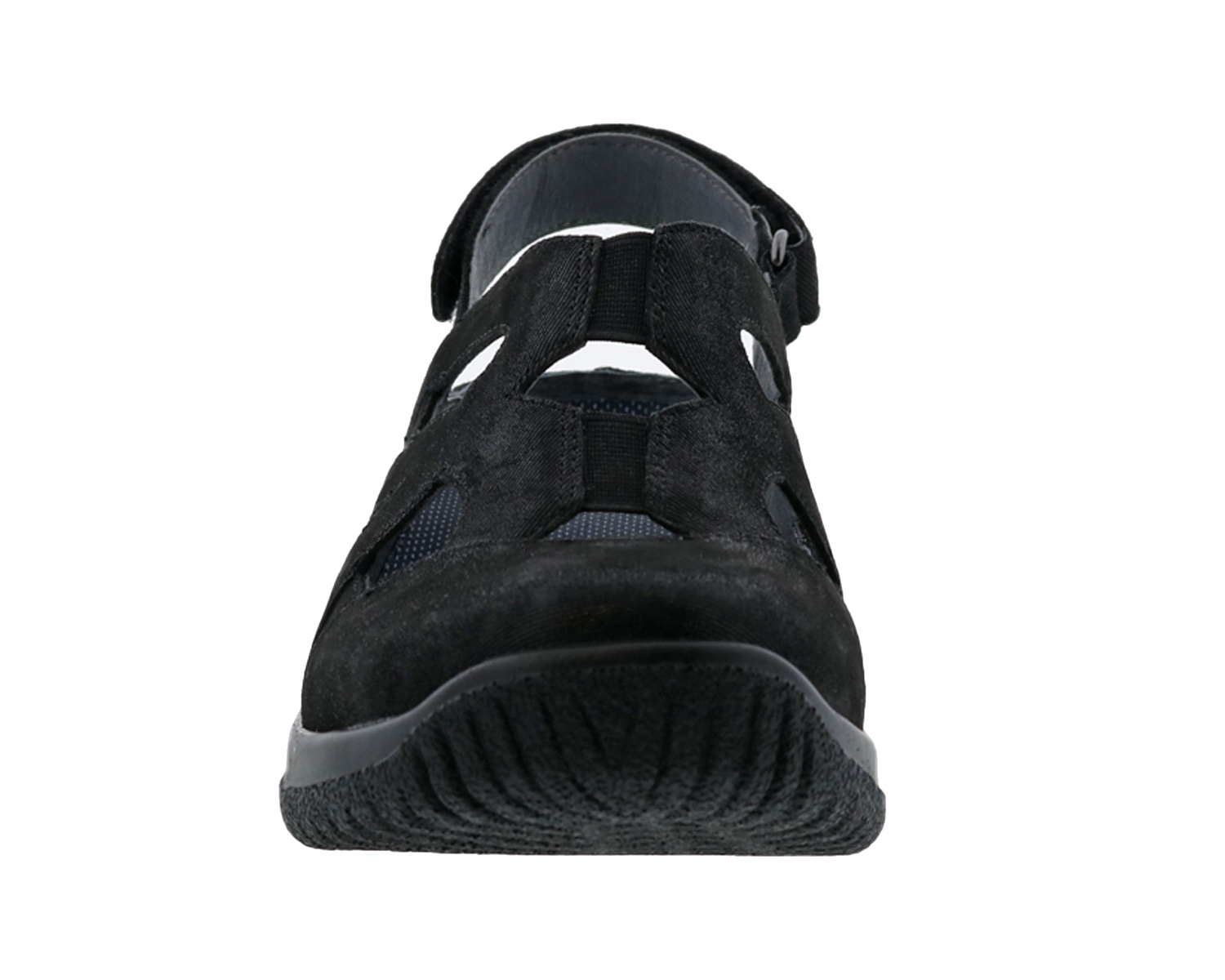 DREW SHOES | SMILES-Black Microdot Leather