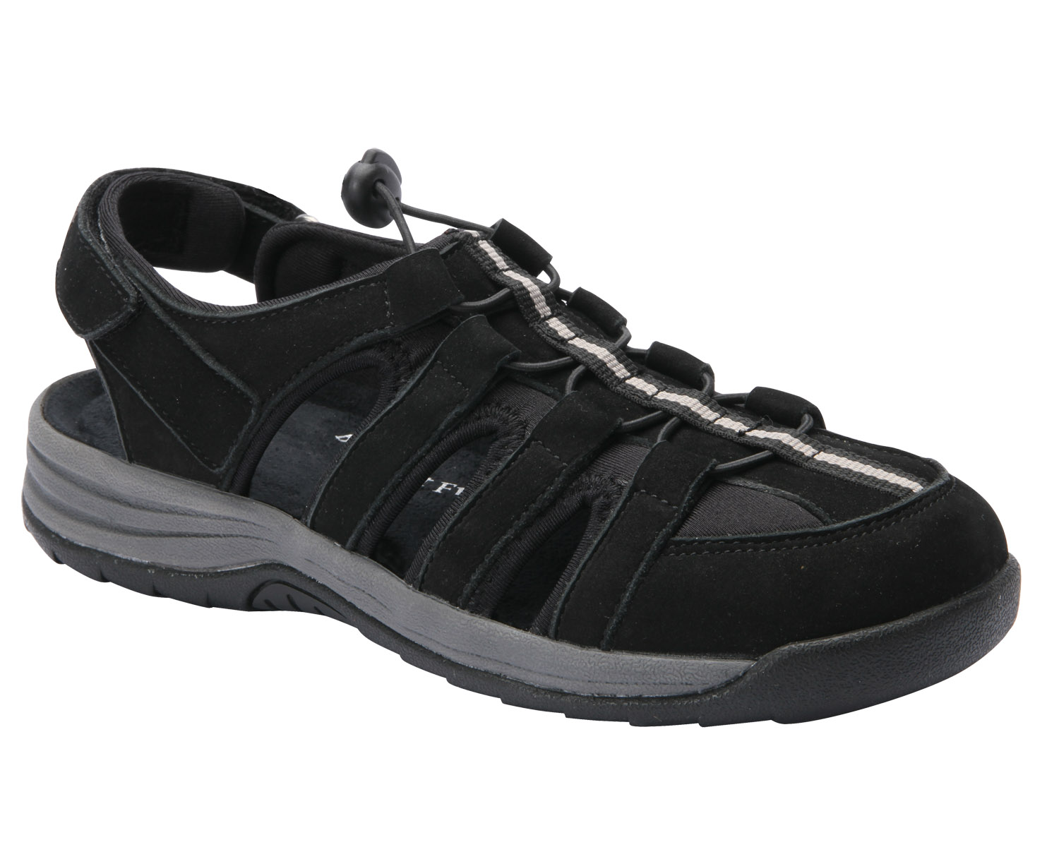 DREW SHOES | ELEMENT-Black Nubuck Leather