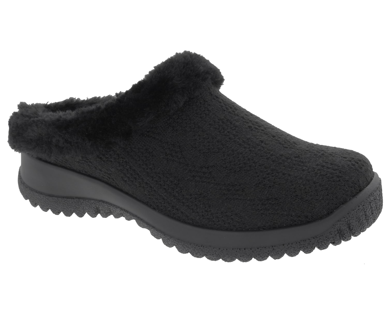 DREW SHOES | COMFY-Black Sweater Fabric - Click Image to Close