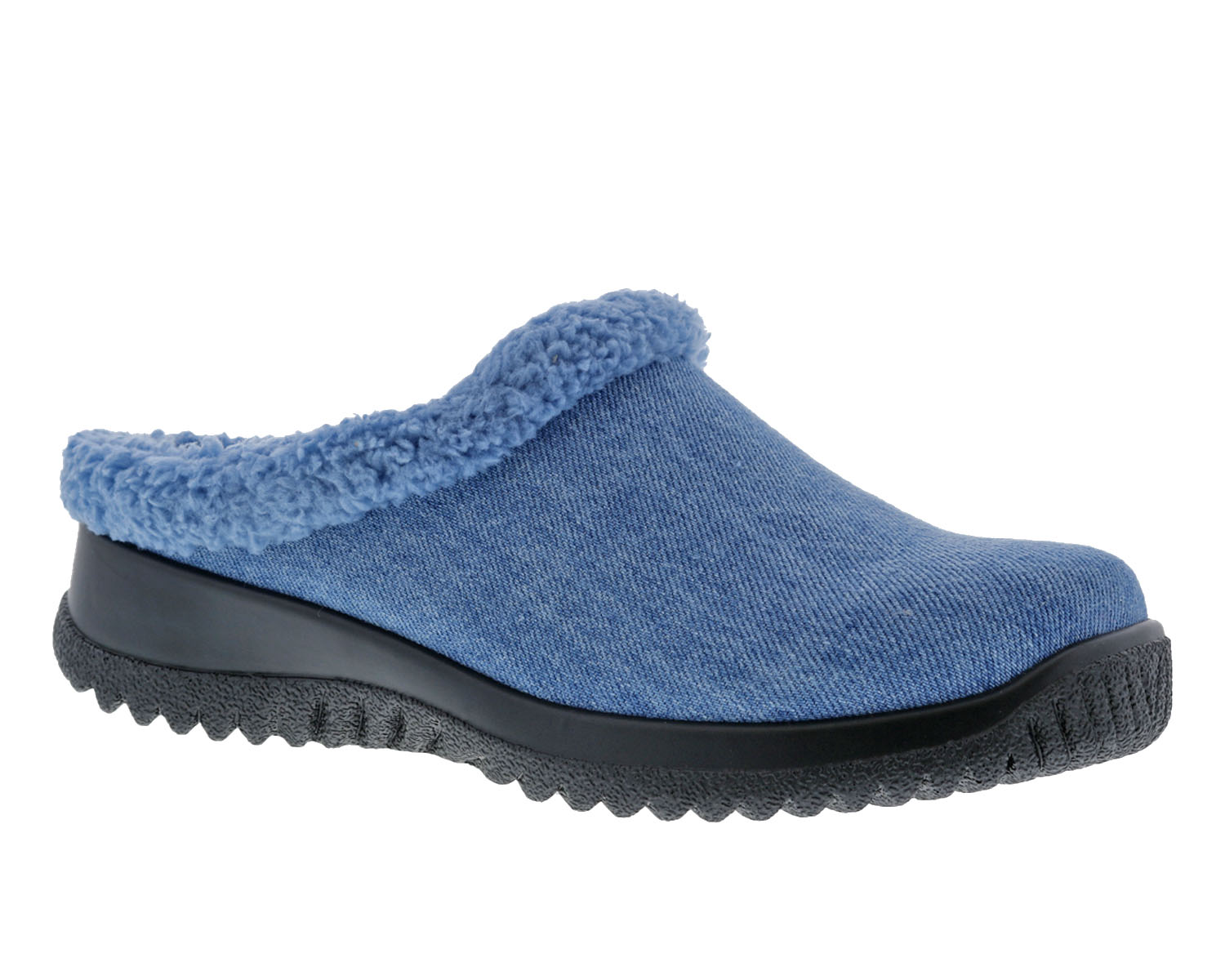 DREW SHOES | COMFY-Blue Denim Fabric