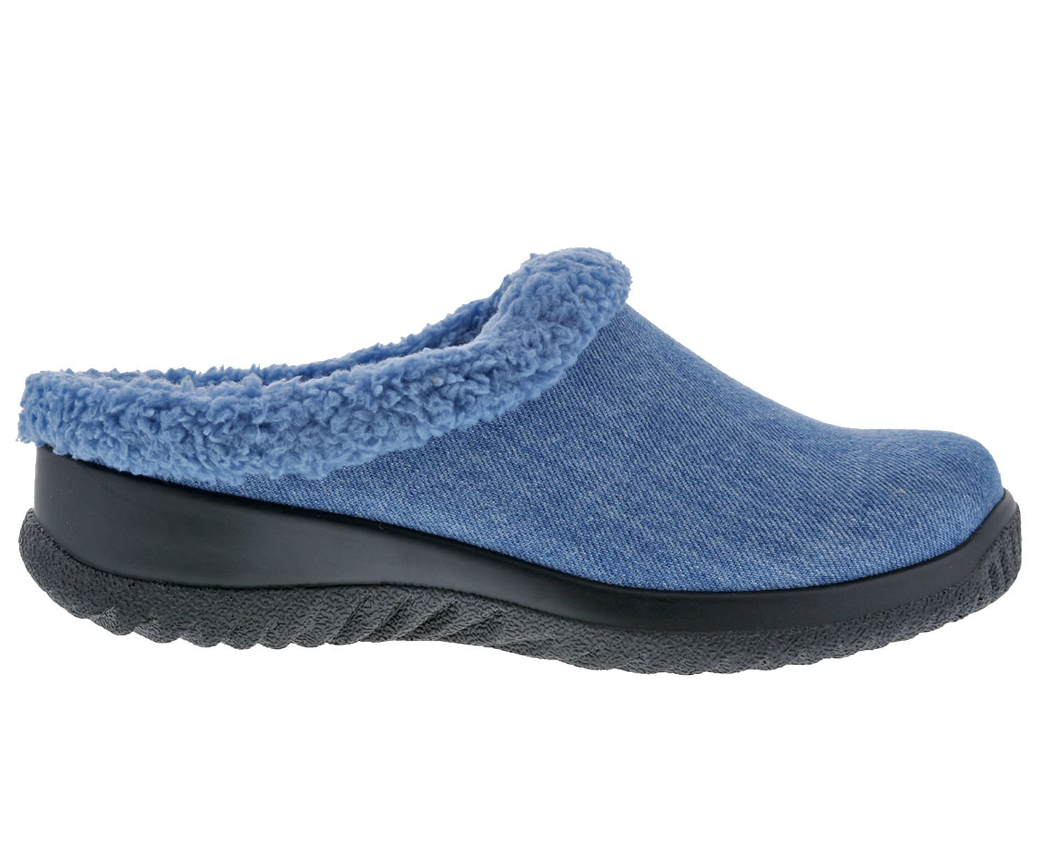 DREW SHOES | COMFY-Blue Denim Fabric