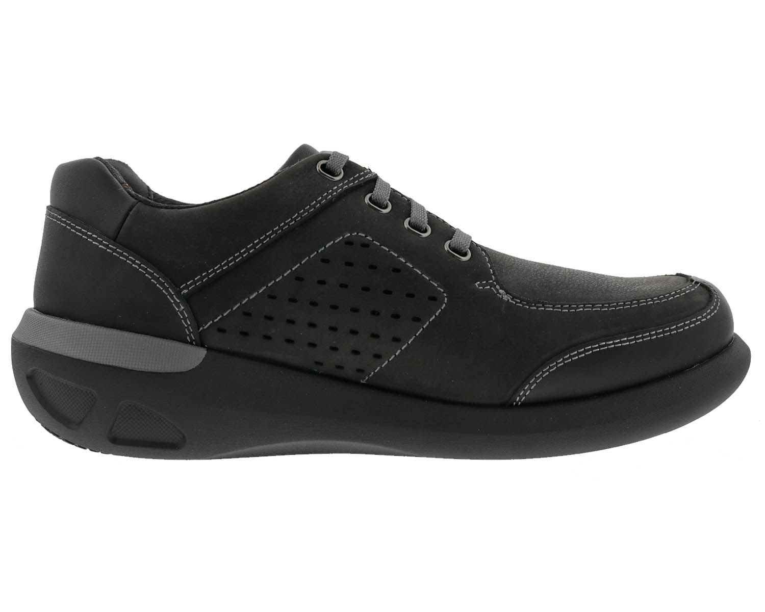 DREW SHOES | MILES-Black Nubuck