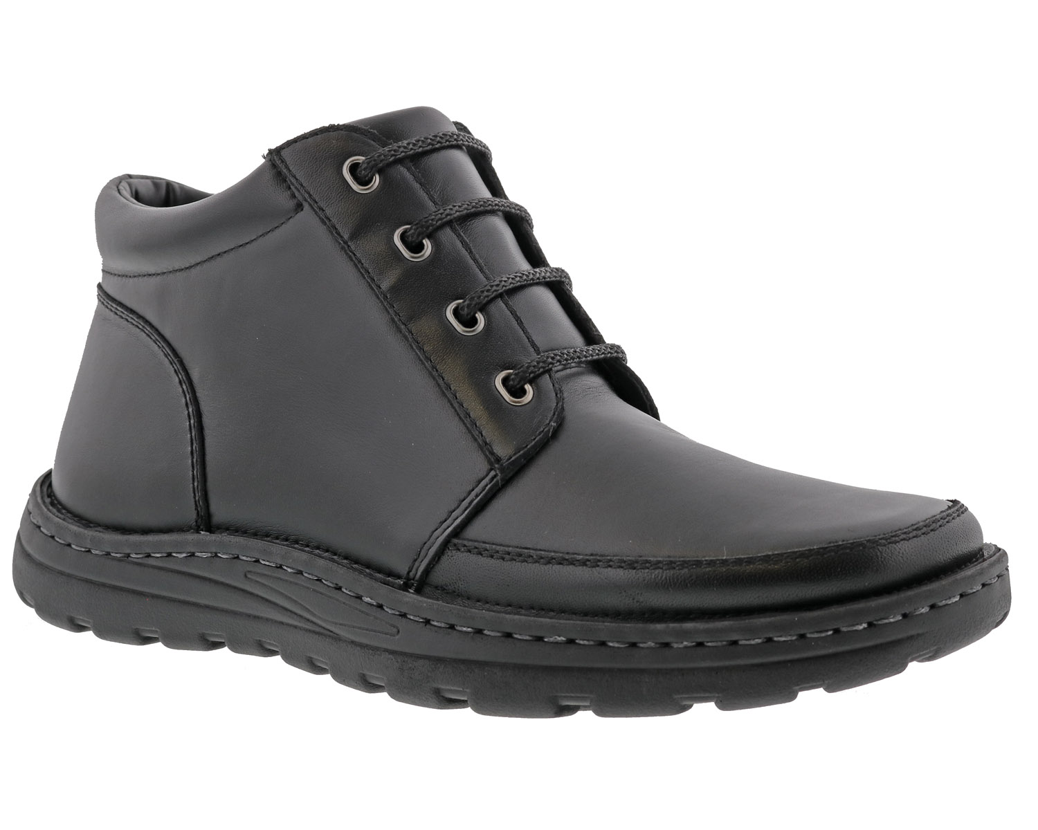 DREW SHOES | TREVINO-Black Leather