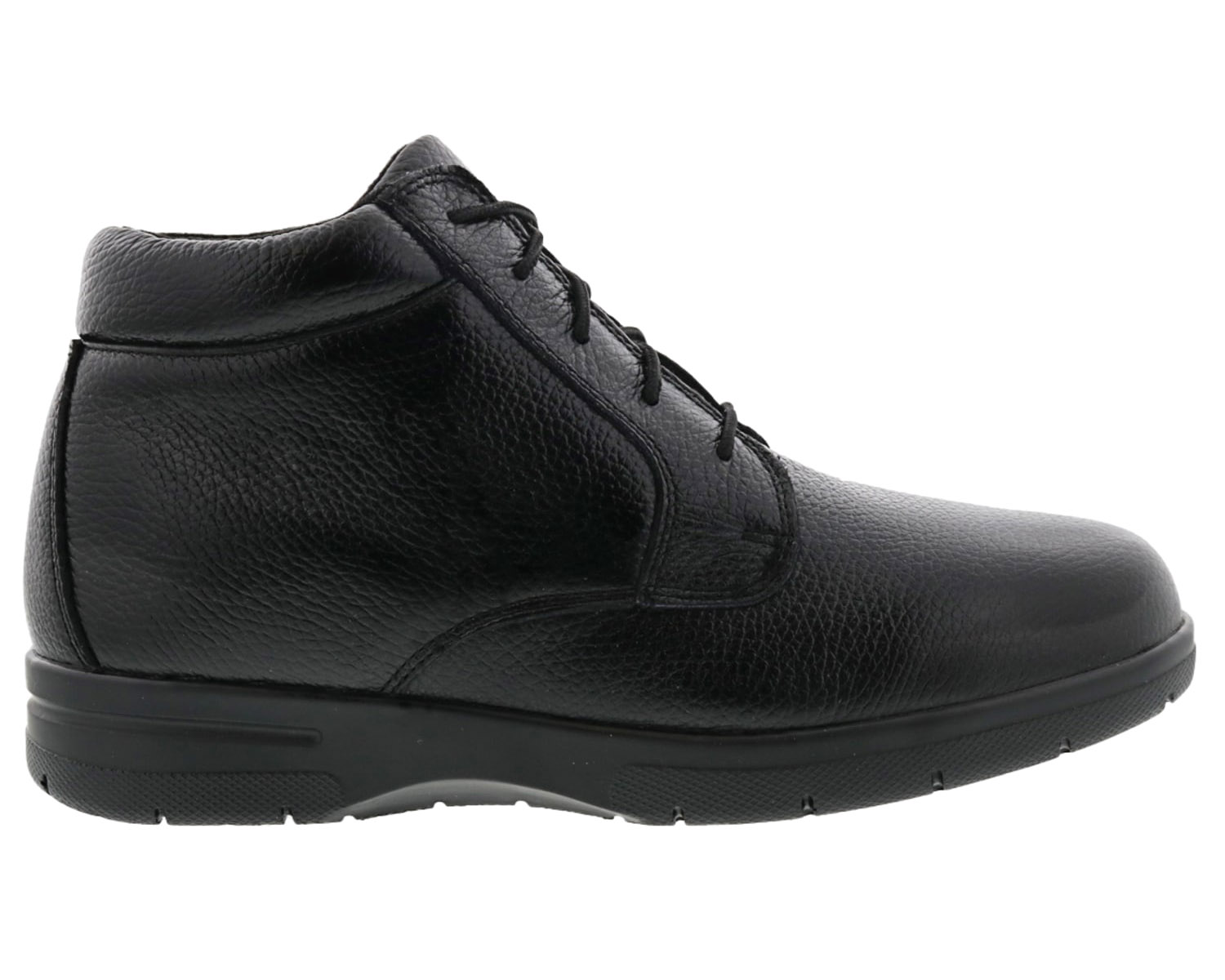 DREW SHOES | TUCSON-Black Pebbled Leather