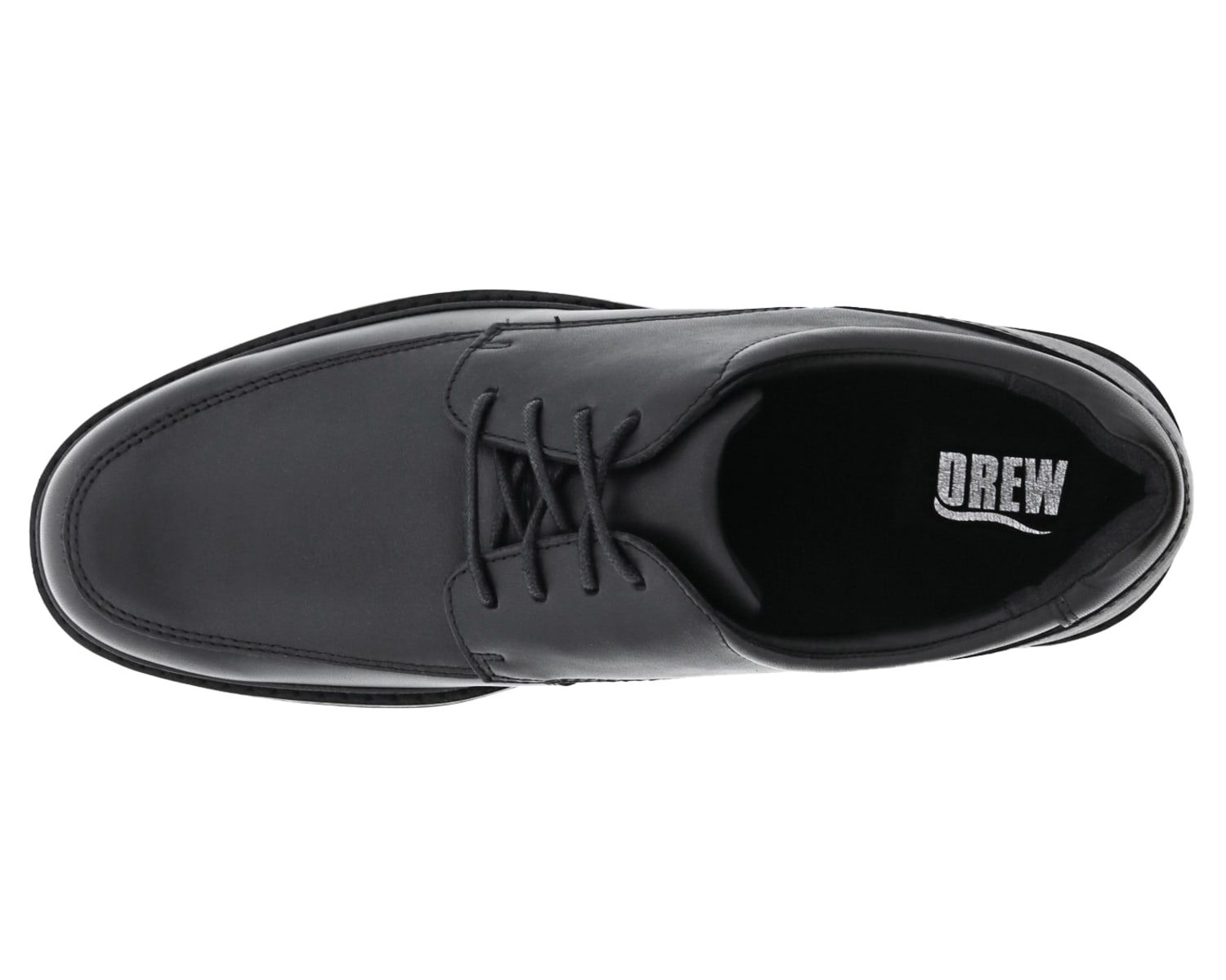 DREW SHOES | PARK-Black Leather