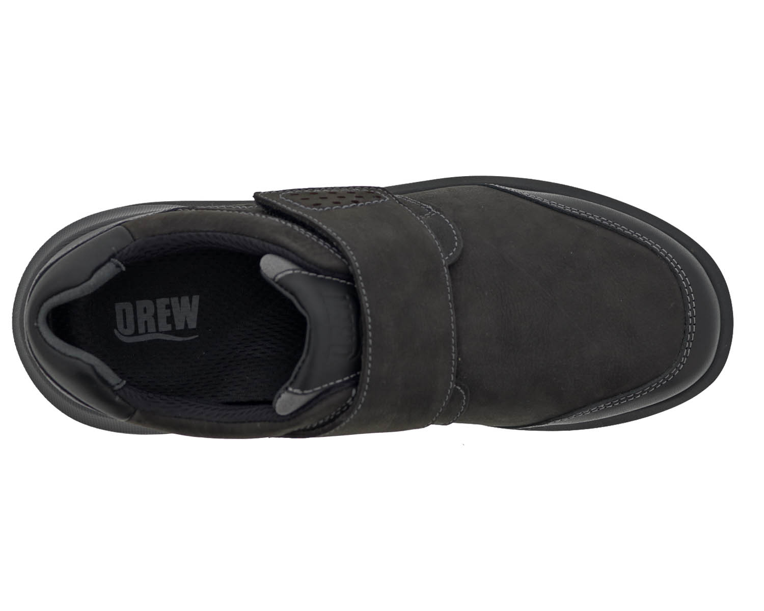 DREW SHOES | MARSHALL-Black Nubuck